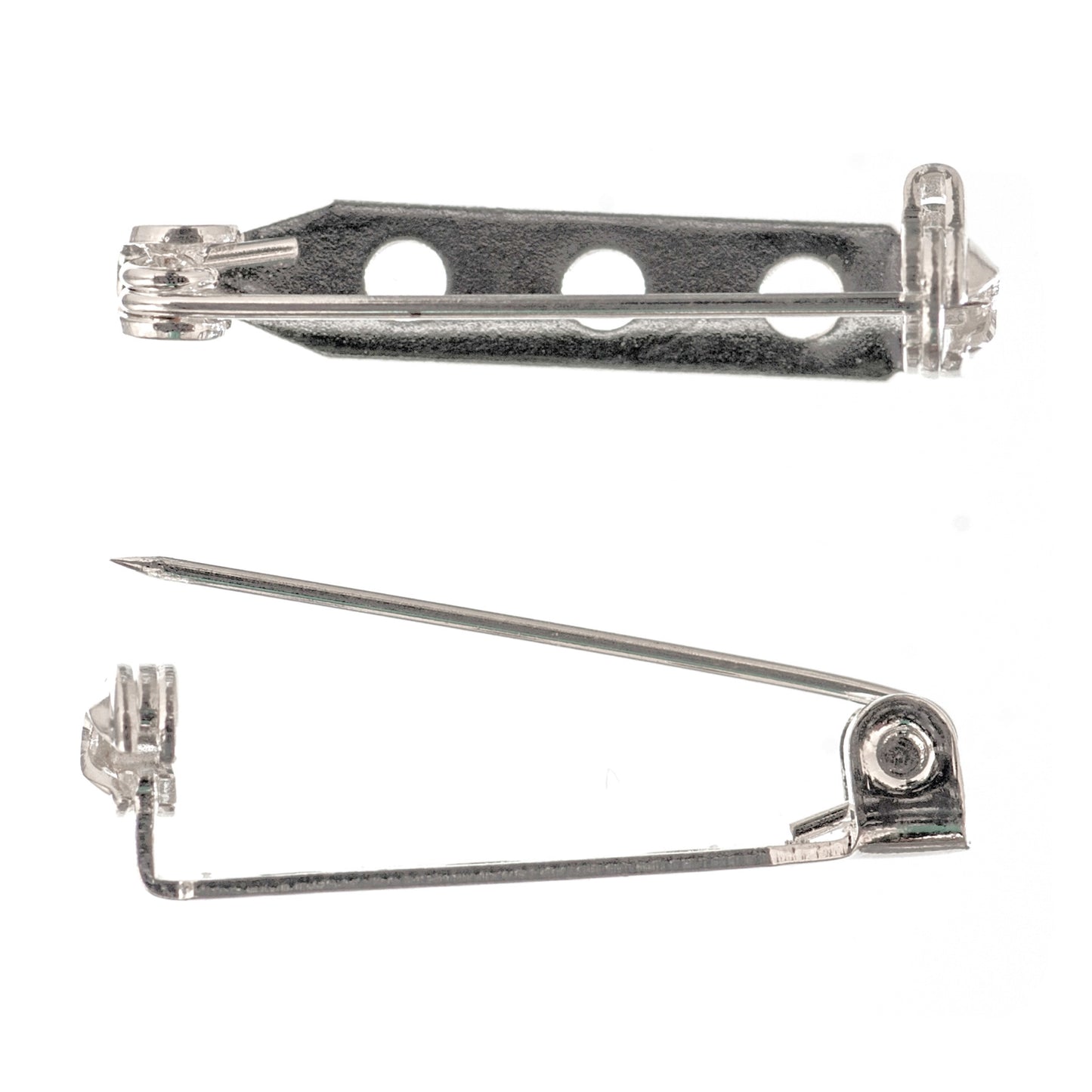 Trimits Brooch Back 25mm: Silver