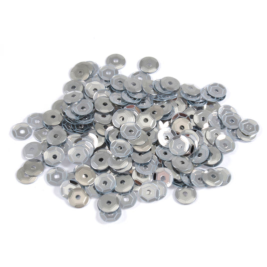 Trimits Cup Sequins 5mm: Silver