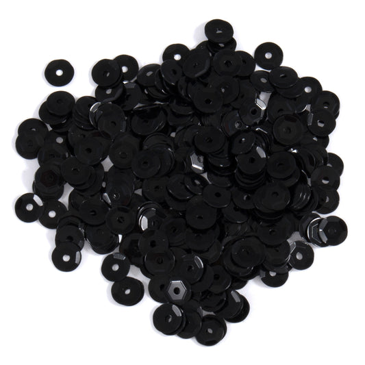 Trimits Cup Sequins 5mm: Black