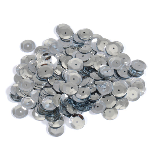 Trimits Cup Sequins 8mm: Silver