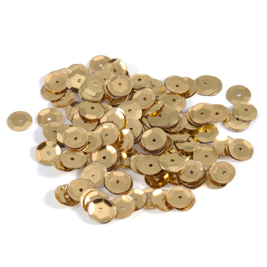 Trimits Cup Sequins 8mm: Gold