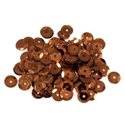 Trimits Cup Sequins 8mm: Bronze