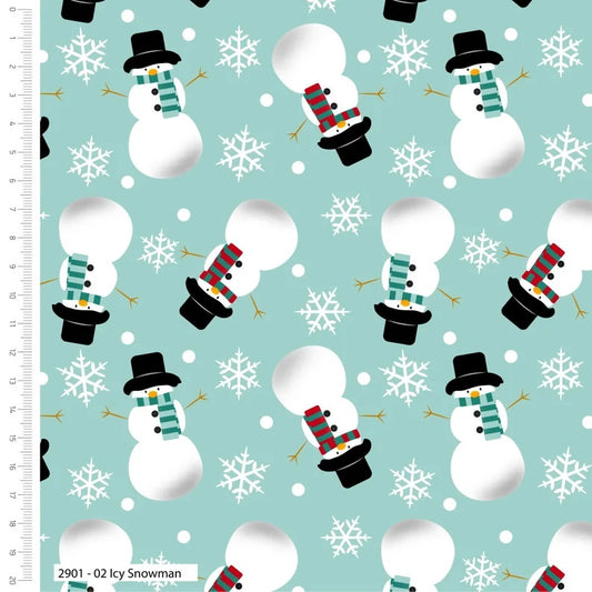 Gnome Christmas by The Craft Cotton Company: Icy Snowman (2901-02)