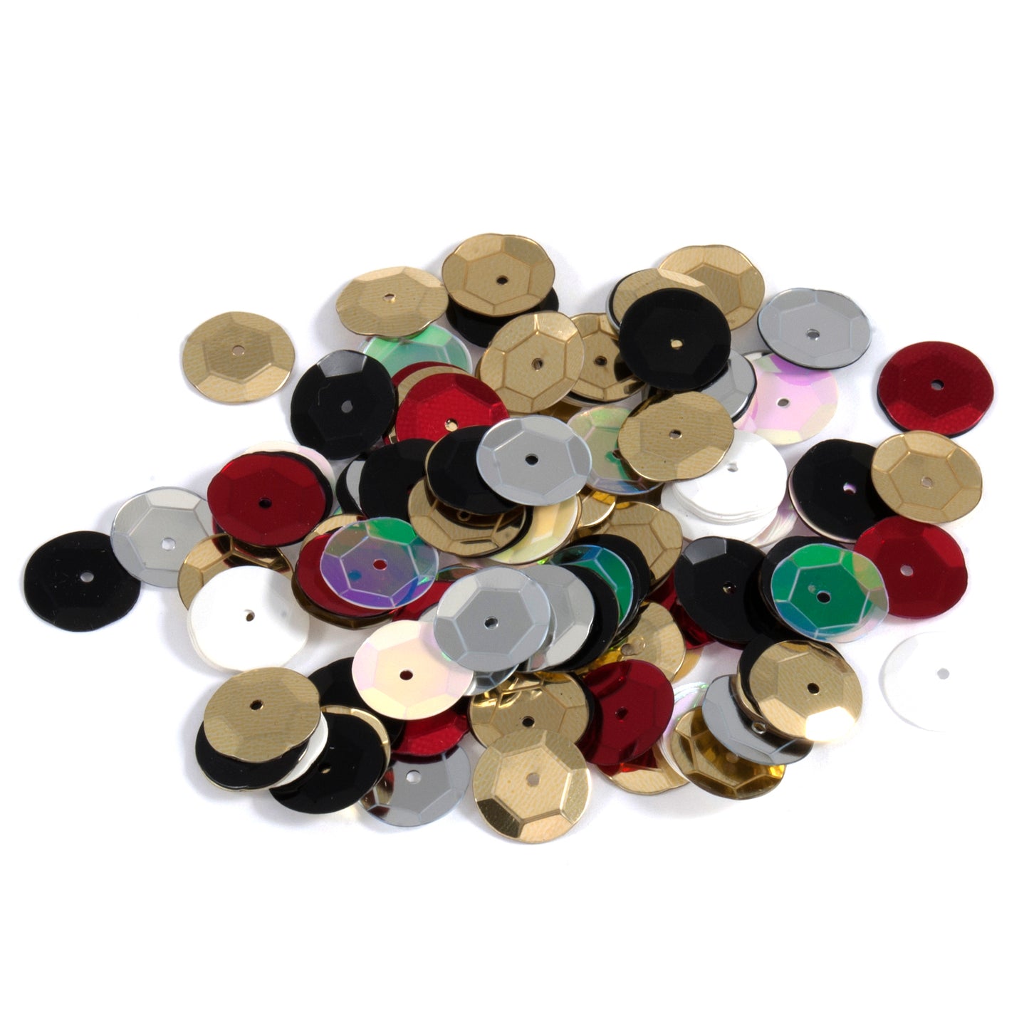 Trimits Cup Sequins 10mm: Multicoloured