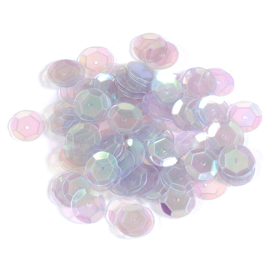 Trimits Cup Sequins 10mm: Transparent