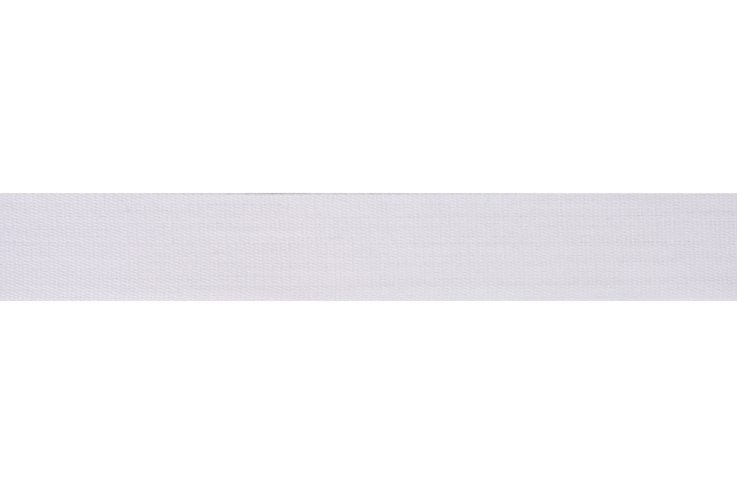 Premium Cotton Tape 6mm: White