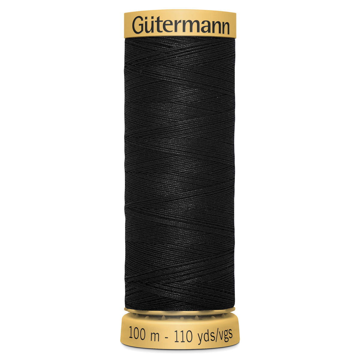 Gutermann Cotton Thread 100m: 5201 (Black)