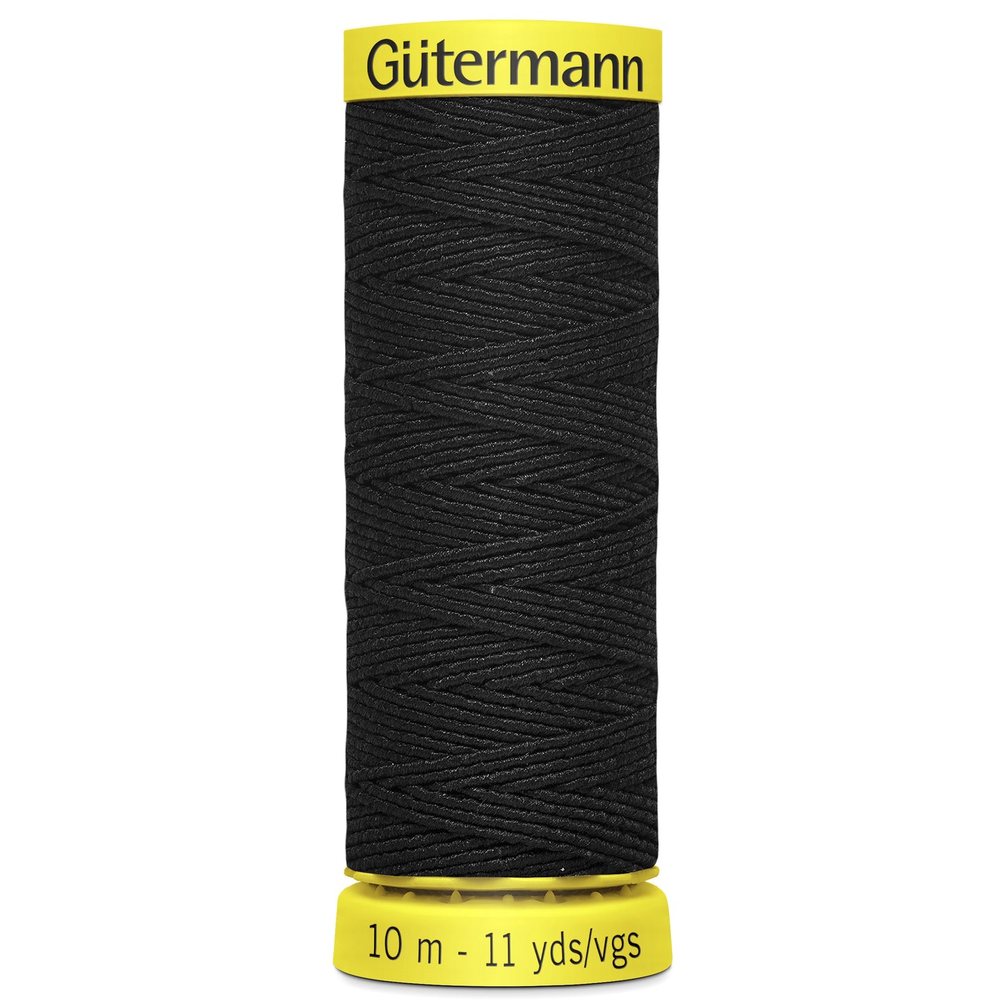 Gutermann Elastic/Shirring Thread 10m: 4017 (Black)