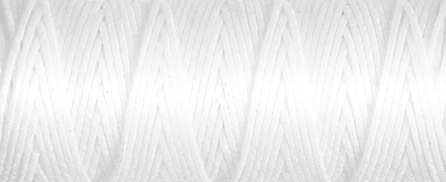 Gutermann Elastic/Shirring Thread 10m: 5019 (White)