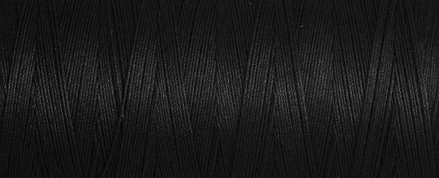 Gutermann Cotton Thread 250m: 5201 Black