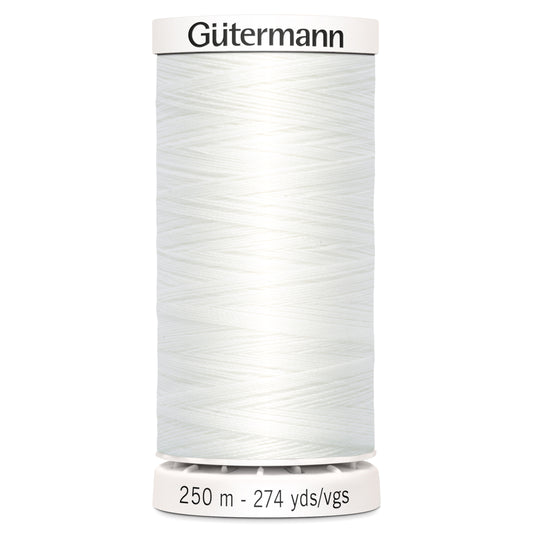 Gutermann Sew-All Thread 250m: 800 (White)