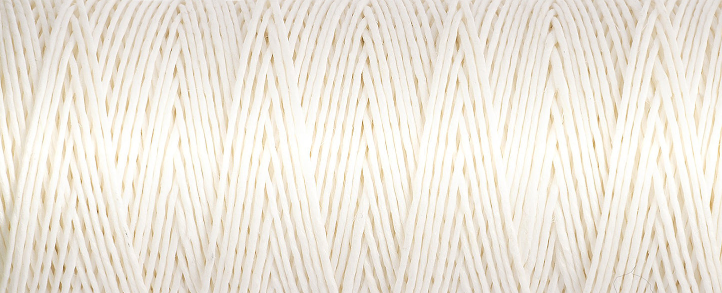 Gutermann Linen Thread 50m: 5129 (White)