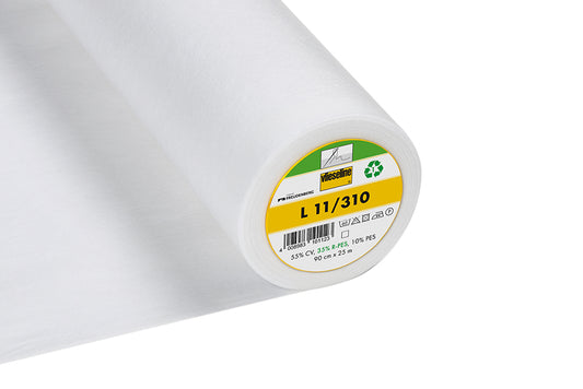 Vilene Sew-in Light Interfacing (L11/310) 90cm: White