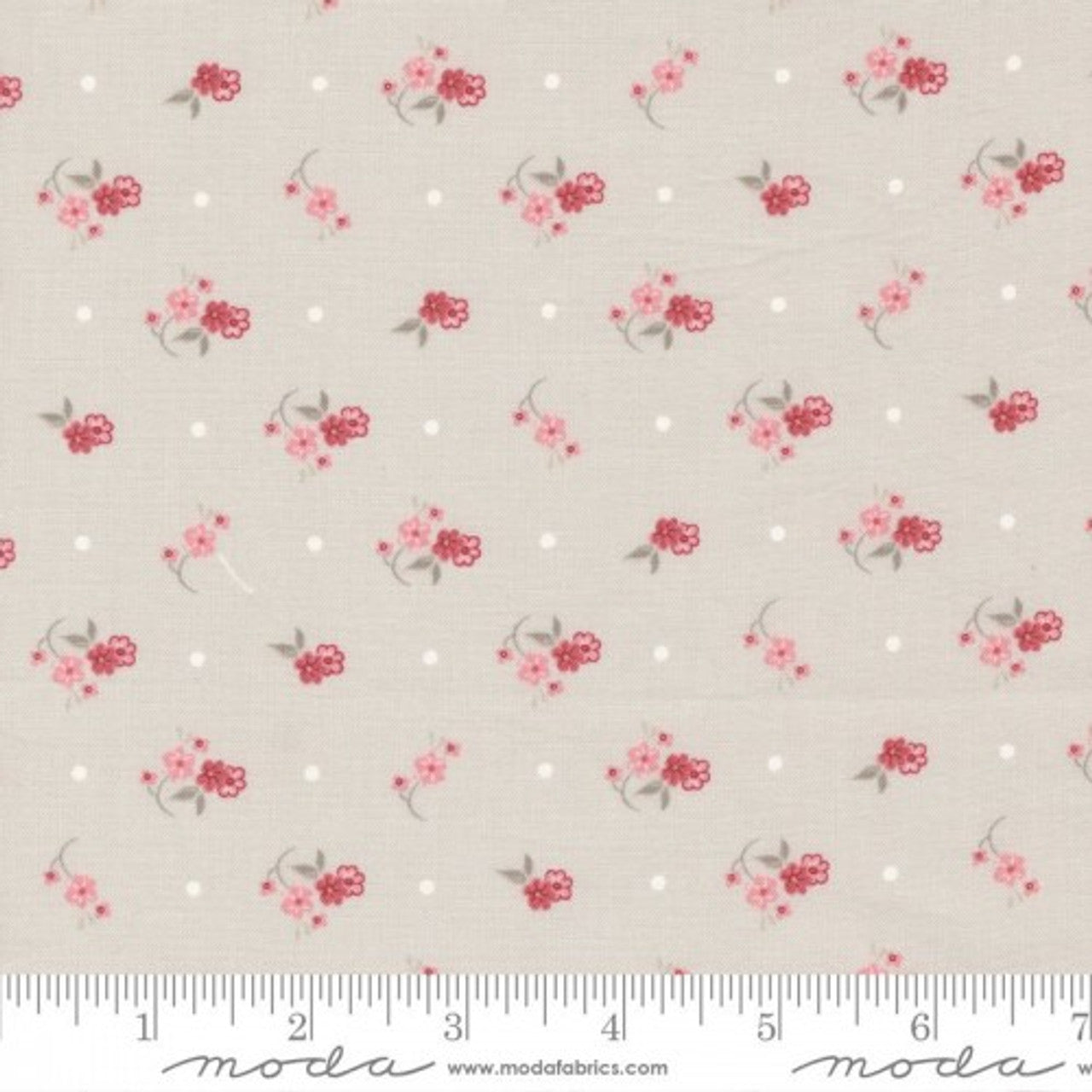 The Flower Farm by Bunny Hill Designs for Moda Fabrics: Meadowsweet - Thistle (3012-12)