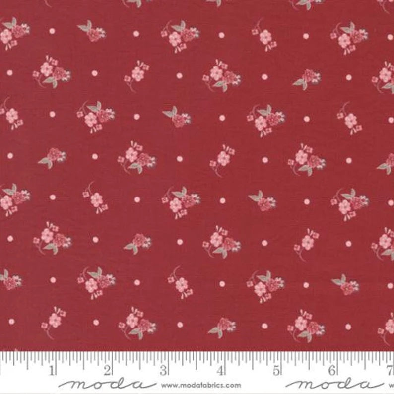 The Flower Farm by Bunny Hill Designs for Moda Fabrics: Meadowsweet - Begonia (3012-14)