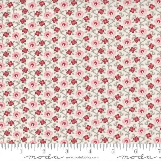 The Flower Farm by Bunny Hill Designs for Moda Fabrics: Flower Bed - Lily (3014-11)