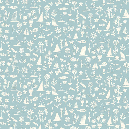 The Riviera Collection by Liberty Fabrics: Sealife (LF01666455D)