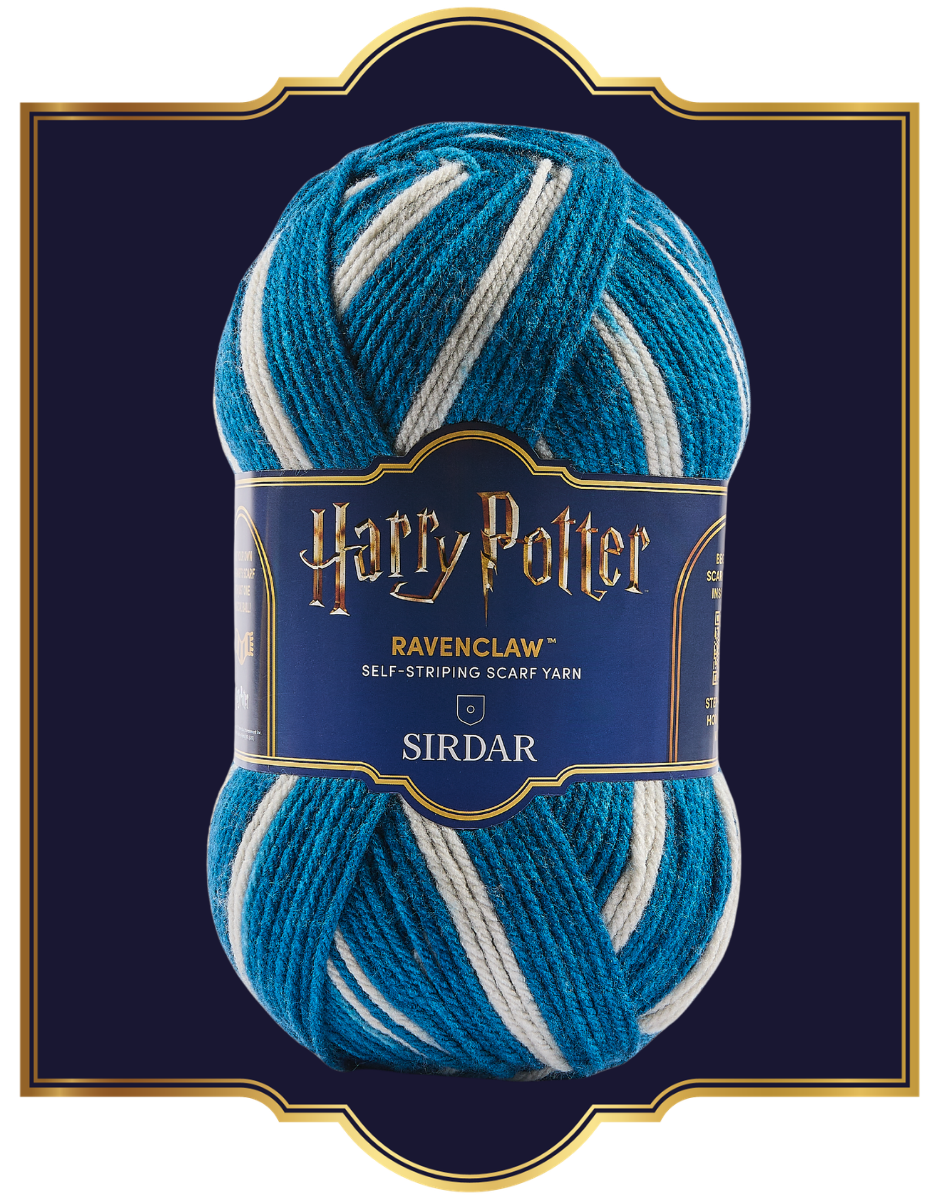 Harry Potter™ Self Striping Scarf Yarn by Sirdar: Ravenclaw™