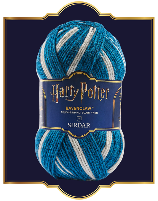 Harry Potter™ Self Striping Scarf Yarn by Sirdar: Ravenclaw™