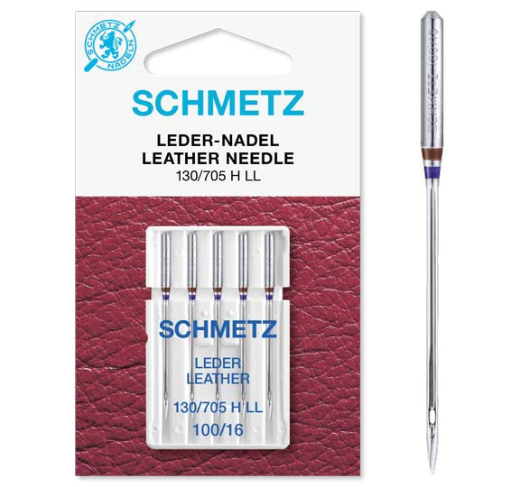 Schmetz Leather Sewing Machine Needles 100/16