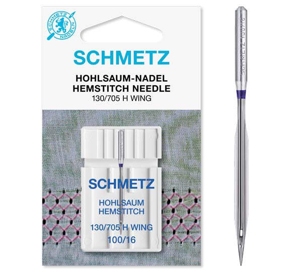 Schmetz Hemstitch Sewing Machine Needle 100/16