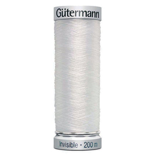 Gutermann Transparent/Invisible Thread 200m: Clear (1001)