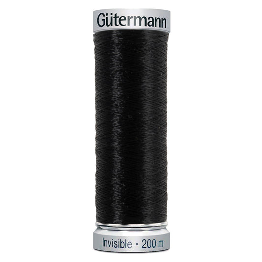 Gutermann Transparent/Invisible Thread 200m: Smoke (1005)