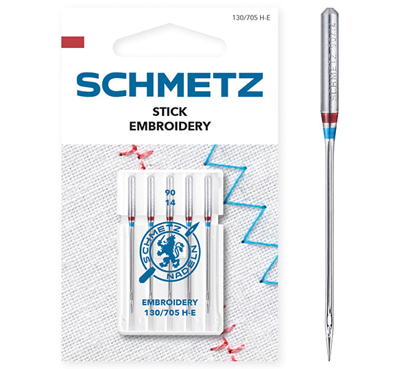 Schmetz Embroidery Sewing Machine Needles 90/14