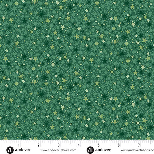 The Nutcracker by Makower: Twinkle - Green