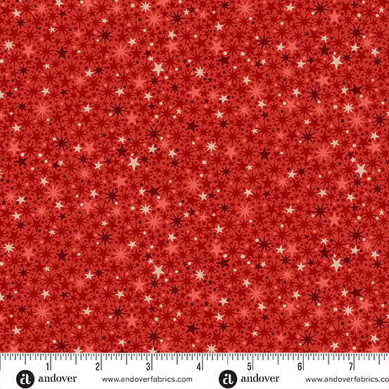 The Nutcracker by Makower: Twinkle - Red