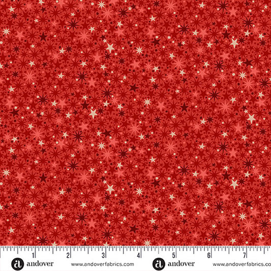 The Nutcracker by Makower: Twinkle - Red