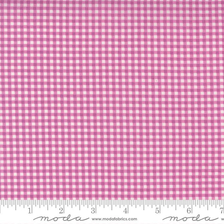 Seashore Drive by Sherri & Chelsi for Moda Fabrics: Picnic Check Gingham - Violet (37626-13)