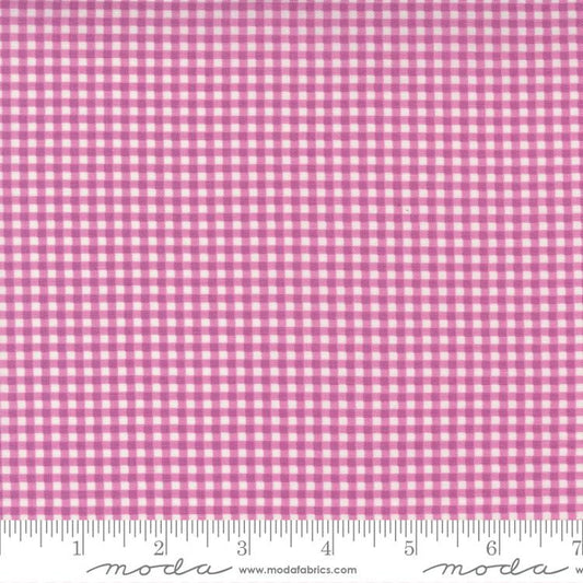 Seashore Drive by Sherri & Chelsi for Moda Fabrics: Picnic Check Gingham - Violet (37626-13)