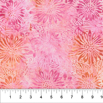 Island Vibes II by Linda J Hahn for Northcott Fabrics: Pretty in Pink (80804-22)