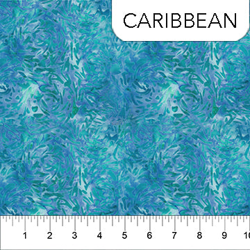 Banyan BFFs by Banyan Batiks Studio for Northcott Fabrics: Caribbean (81600-61)