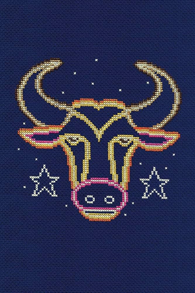 DMC Star Sign Cross Stitch Kit: Taurus