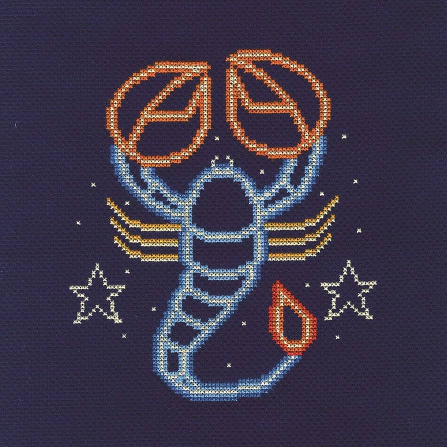 DMC Star Sign Cross Stitch Kit: Scorpio