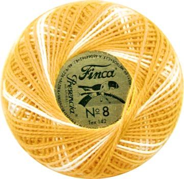 Finca Perlé Variegated No.8 Thread: 9060