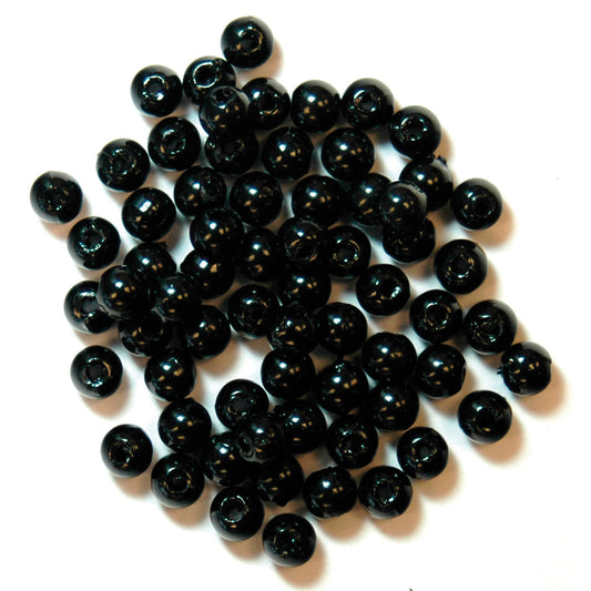 Trimits Extra Value Pearl Beads 3mm: Black