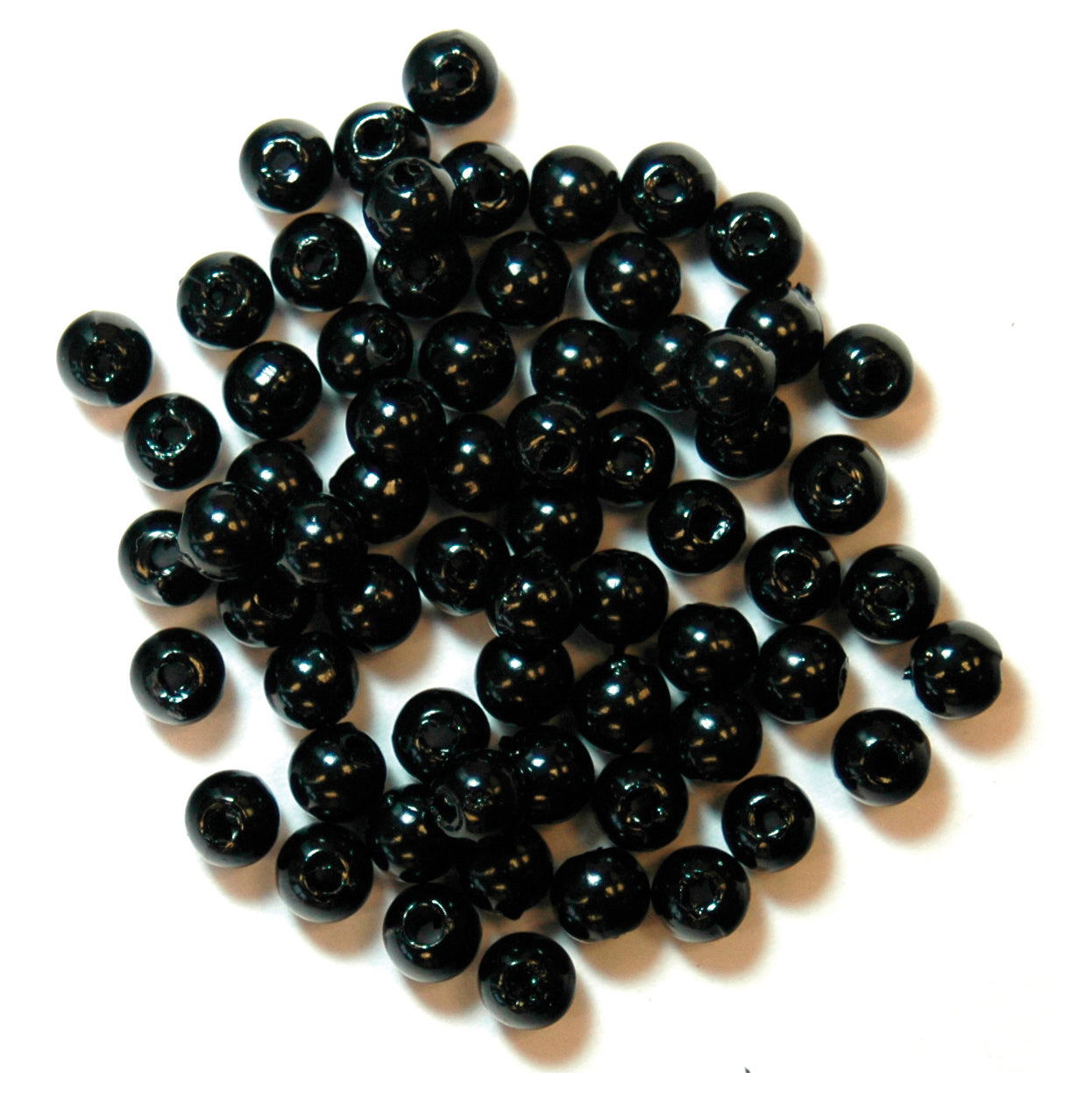 Trimits Extra Value Pearl Beads 4mm: Black