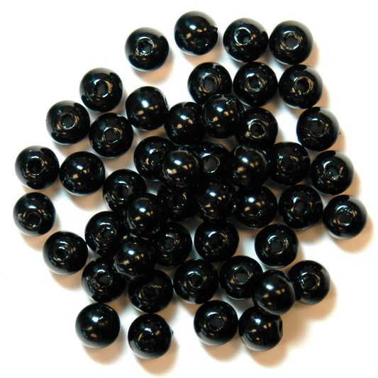Trimits Extra Value Pearl Beads 5mm: Black