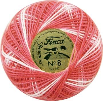 Finca Perle Variegated No.8 Thread: 9250