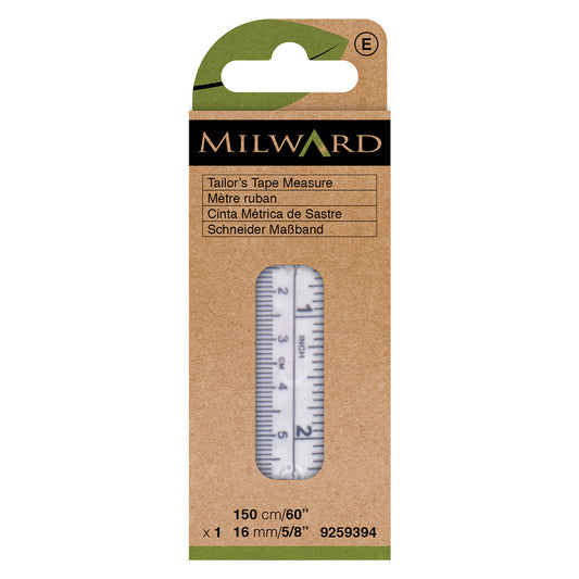 Milward Tape Measure with Plastic End