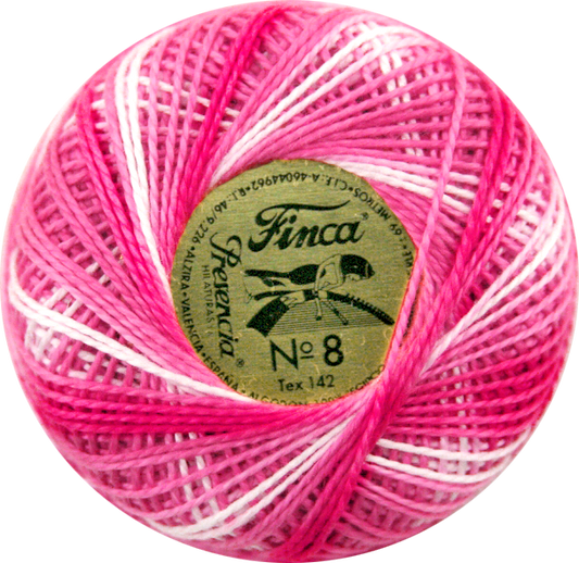 Finca Perle Variegated No.8 Thread: 9350