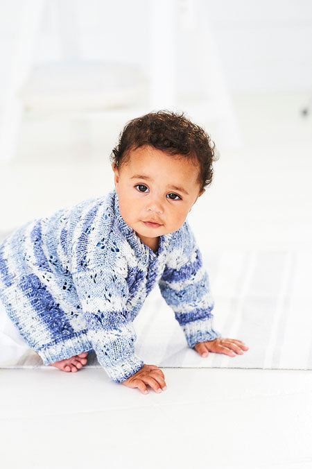Cardigans in Stylecraft Bambino Prints DK 9746