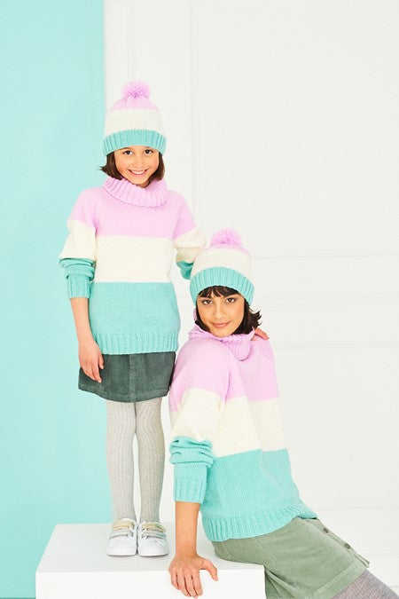 Easy Knits: Sweaters and Hats in Stylecraft Special DK 9763