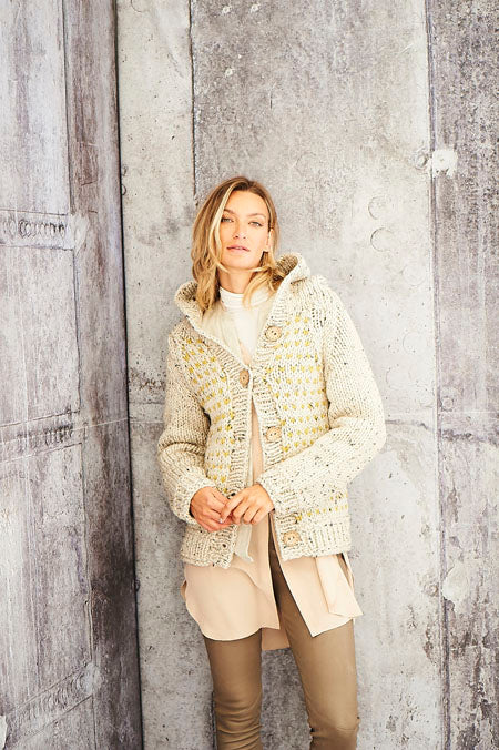 Jacket and Sweater in Stylecraft Special XL Tweed 9808