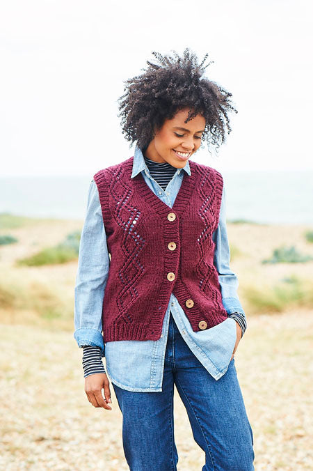 Sweater and Waistcoat in Stylecraft Softie 9813 (printed pattern)