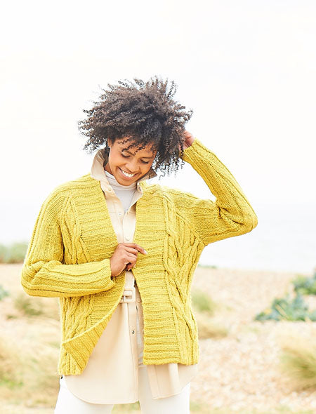 Sweater and Jacket in Stylecraft Softie 9814 (printed pattern)