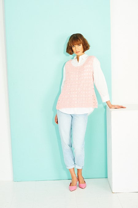 Crochet Cardigan and Tee in Stylecraft Naturals Bamboo+Cotton 9914